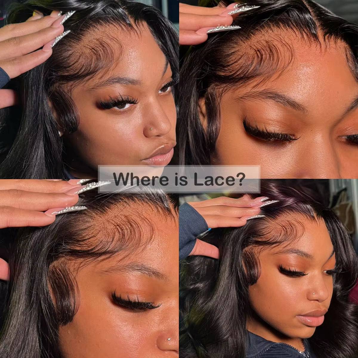 400 Yoğunluklu, Yapıştırıcı Ge - Hd Lace Frontal Wig Human Hair Pre Plucked incelemesi ve fiyatı